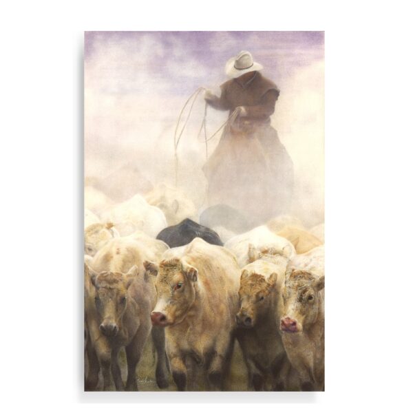 "Cowboy In The Fog" Limited Edition Print